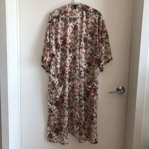 Floral Kimono - Long Length